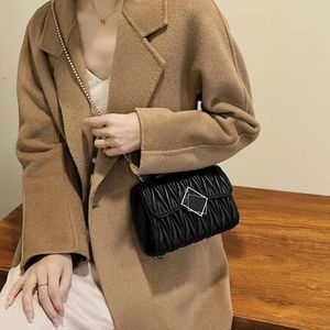 CLEARANCE Pleated Crossbody Bag